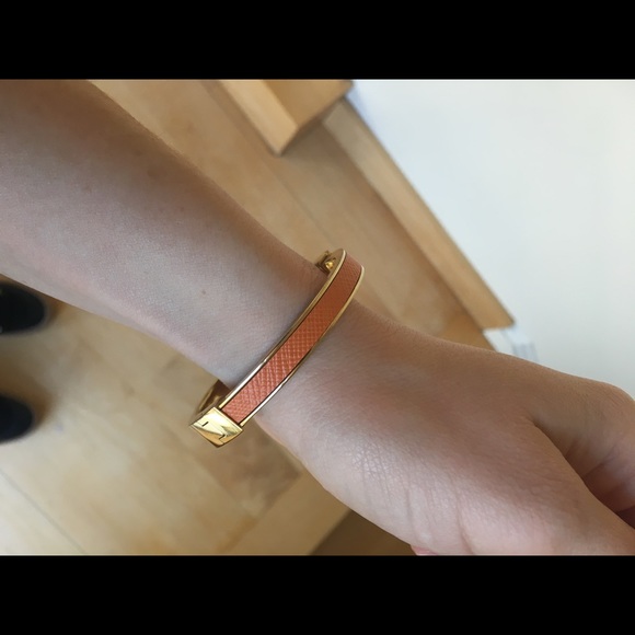Michael Kors Gold and Orange Bangle - Picture 3 of 3